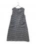 45R（フォーティファイブ・アール）の古着「千鳥柄ワンピース」｜ブルー
