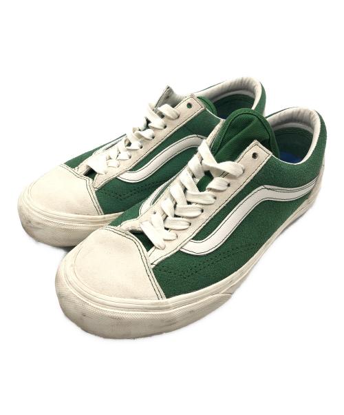 VANS（ヴァンズ）VANS (バンズ) BETTER GIFT SHOP (ベターギフトショップ) Style 36 VALUT グリーン サイズ:26cmの古着・服飾アイテム