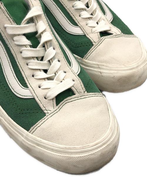 VANS（ヴァンズ）VANS (バンズ) BETTER GIFT SHOP (ベターギフトショップ) Style 36 VALUT グリーン サイズ:26cmの古着・服飾アイテム