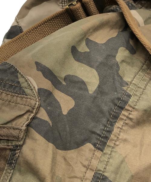 goa（ゴア）goa (ゴア) サス付きカモフラ柄パラシュートカーゴパンツ オリーブ サイズ:Fの古着・服飾アイテム