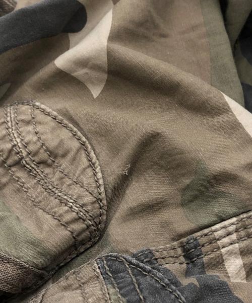 goa（ゴア）goa (ゴア) サス付きカモフラ柄パラシュートカーゴパンツ オリーブ サイズ:Fの古着・服飾アイテム