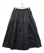 FOXEYフォクシー）の古着「シルクスカート」｜ブラック