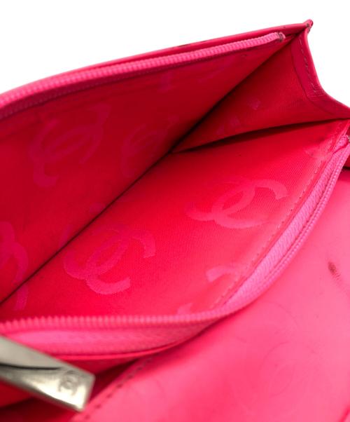 CHANEL（シャネル）CHANEL (シャネル) カンボンラインココマーク長財布 ブラック サイズ:下記参照の古着・服飾アイテム