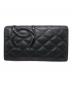 CHANEL（シャネル）の古着「カンボンラインココマーク長財布」｜ブラック
