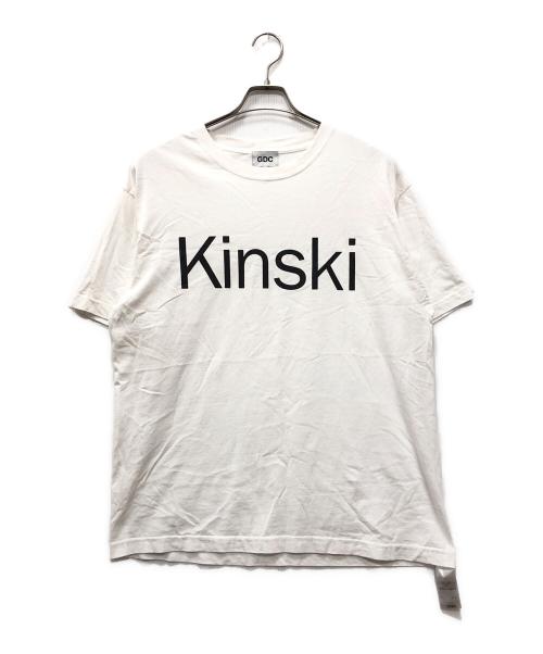 GDC（ジーディーシー）GDC (ジーディーシー) KINSKIプリントTシャツ ホワイト サイズ:Lの古着・服飾アイテム