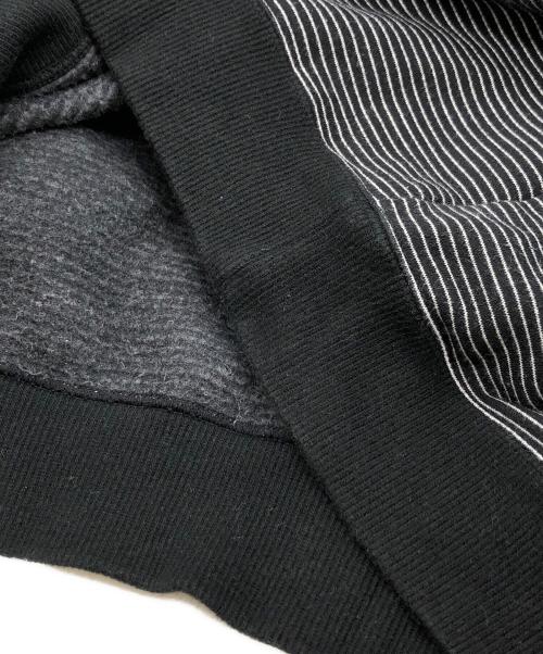 The Ennnoy Professional（ザ エンノイ プロフェッショナル）The Ennnoy Professional (ザ エンノイ プロフェッショナル) BORDER CREW NECK SWEAT ブラック サイズ:Mの古着・服飾アイテム