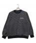 The Ennnoy Professional（ザ エンノイ プロフェッショナル）の古着「BORDER CREW NECK SWEAT」｜ブラック