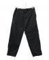 The Ennnoy Professional（ザ エンノイ プロフェッショナル）の古着「CORDURA WOOL BLEND RIP STOP EASY PANTS」｜ブラック