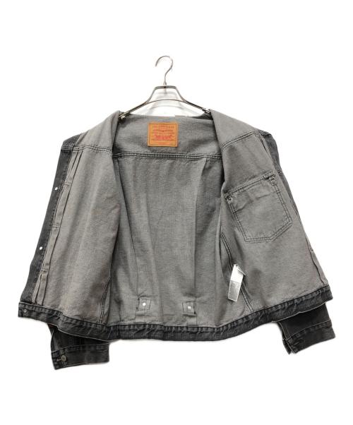LEVI'S（リーバイス）LEVI'S (リーバイス) UNDERCOVER (アンダーカバー) Type 1 JACKET ブラック サイズ:Lの古着・服飾アイテム