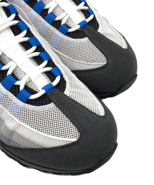 NIKE（ナイキ）NIKE (ナイキ) Air Max 95 Big Bubble OG Blue Spark グレー サイズ:27cmの古着・服飾アイテム