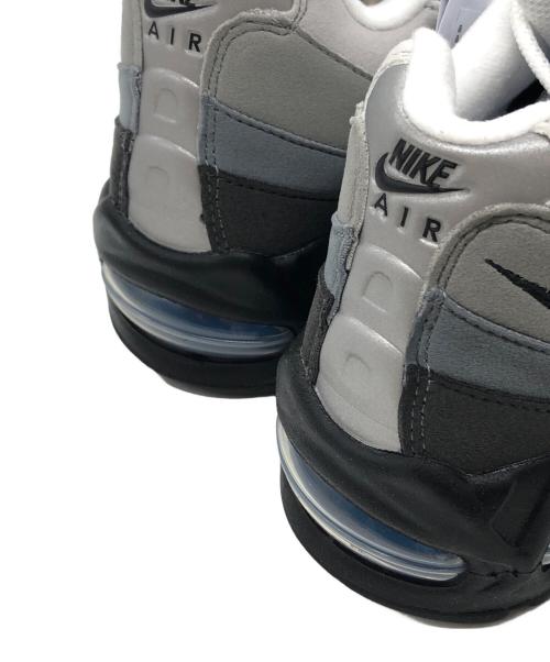 NIKE（ナイキ）NIKE (ナイキ) Air Max 95 Big Bubble OG Blue Spark グレー サイズ:27cmの古着・服飾アイテム
