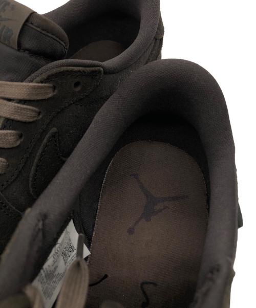 NIKE（ナイキ）NIKE (ナイキ) TRAVIS SCOTT (トラヴィススコット) AIR JORDAN 1 LOW OG VELVET BROWN ブラウン サイズ:27cmの古着・服飾アイテム