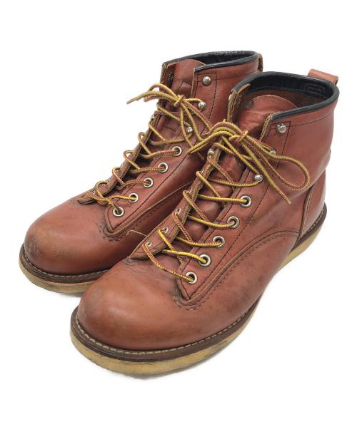 RED WING（レッドウィング）RED WING (レッドウィング) レースアップブーツ オレンジ サイズ:26cmの古着・服飾アイテム
