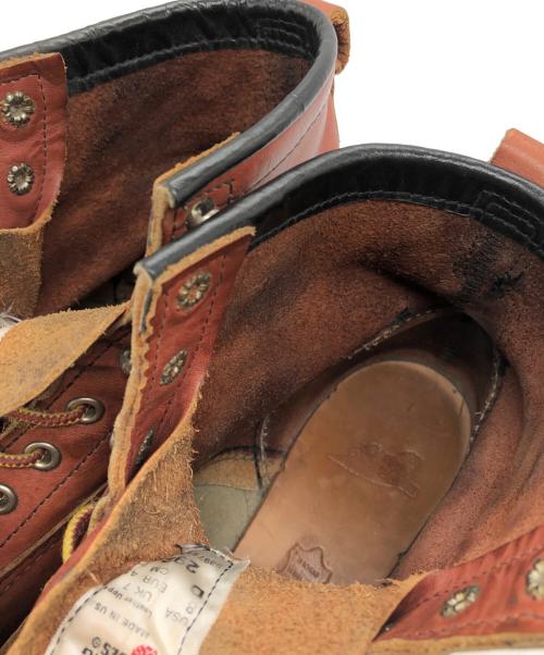 RED WING（レッドウィング）RED WING (レッドウィング) レースアップブーツ オレンジ サイズ:26cmの古着・服飾アイテム