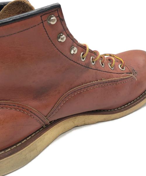 RED WING（レッドウィング）RED WING (レッドウィング) レースアップブーツ オレンジ サイズ:26cmの古着・服飾アイテム
