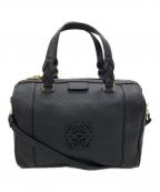 LOEWEロエベ）の古着「アナグラム 2WAYレザーミニボストンバッグ」｜ブラック