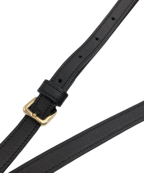 LOEWE（ロエベ）LOEWE (ロエベ) アナグラム 2WAYレザーミニボストンバッグ ブラック サイズ:下記参照の古着・服飾アイテム