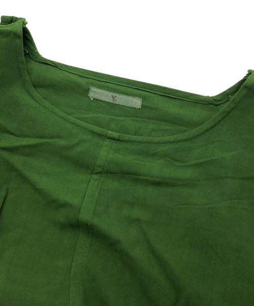 Y's（ワイズ）Y's (ワイズ) ワンピース グリーン サイズ:下記参照の古着・服飾アイテム