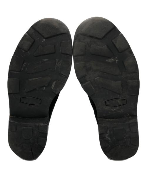 Yohji Yamamoto pour homme（ヨウジヤマモト プールオム）Yohji Yamamoto pour homme (ヨウジヤマモト プールオム) スエードレザーフロントジップボアブーツ ブラック サイズ:2の古着・服飾アイテム