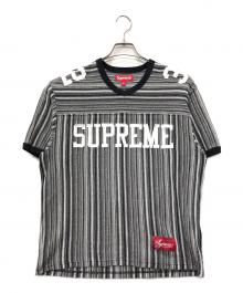 SUPREME（シュプリーム）の古着「Open Knit Football Top」｜ブラック