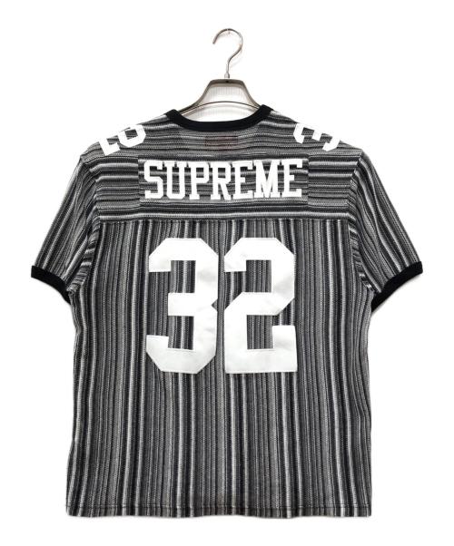SUPREME（シュプリーム）SUPREME (シュプリーム) Open Knit Football Top ブラック サイズ:Sの古着・服飾アイテム