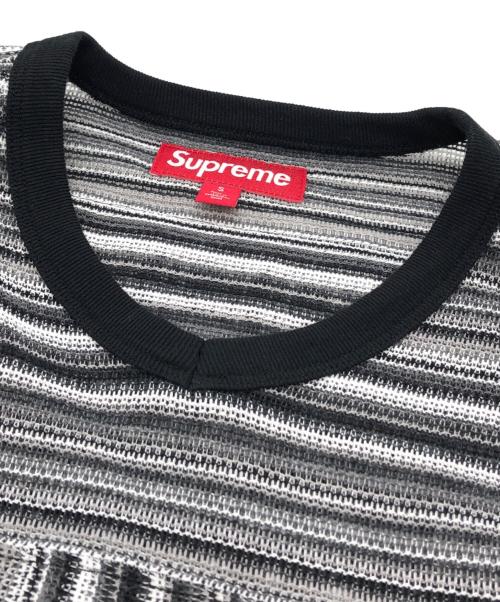 SUPREME（シュプリーム）SUPREME (シュプリーム) Open Knit Football Top ブラック サイズ:Sの古着・服飾アイテム