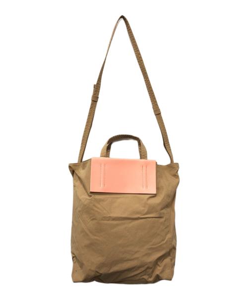 Acne studios（アクネ ストゥディオス）Acne studios (アクネ ストゥディオス) 2WAYバッグ ベージュ サイズ:下記参照の古着・服飾アイテム