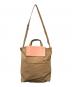 Acne studios (アクネ ストゥディオス) 2WAYバッグ ベージュ サイズ:下記参照：17000円