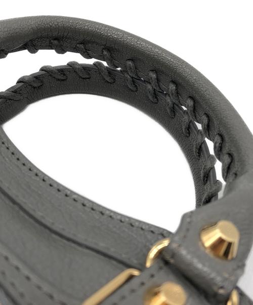 BALENCIAGA（バレンシアガ）BALENCIAGA (バレンシアガ) ミニシティ 2way ハンドバッグ グレー サイズ:下記参照の古着・服飾アイテム