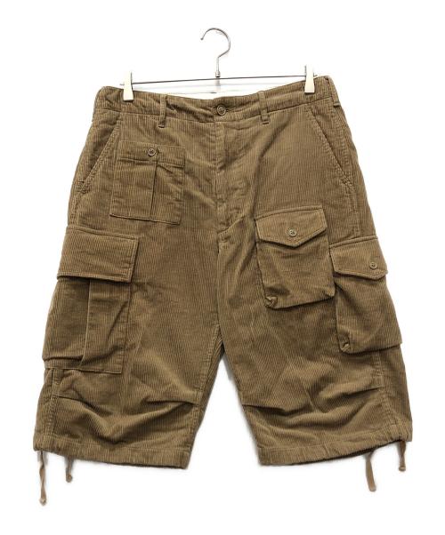 Engineered Garments（エンジニアドガーメンツ）Engineered Garments (エンジニアードガーメンツ) BEAMS PLUS (ビームスプラス) BDU 3/4 Shorts ベージュ サイズ:XSの古着・服飾アイテム
