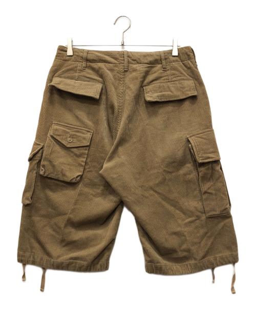 Engineered Garments（エンジニアドガーメンツ）Engineered Garments (エンジニアードガーメンツ) BEAMS PLUS (ビームスプラス) BDU 3/4 Shorts ベージュ サイズ:XSの古着・服飾アイテム