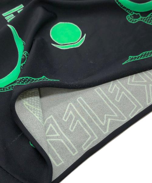 MARINE SERRE（マリーンセル）marine serre (マリーンセル) 総柄セカンドスキン ブラック サイズ:Lの古着・服飾アイテム