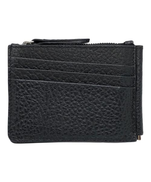 Maison Margiela（メゾンマルジェラ）Maison Margiela (メゾンマルジェラ) マネークリップ付き2つ折り財布 ブラック サイズ:下記参照の古着・服飾アイテム