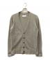 Maison Margiela（メゾンマルジェラ）の古着「エルボーパッチカーディガン」｜グレー