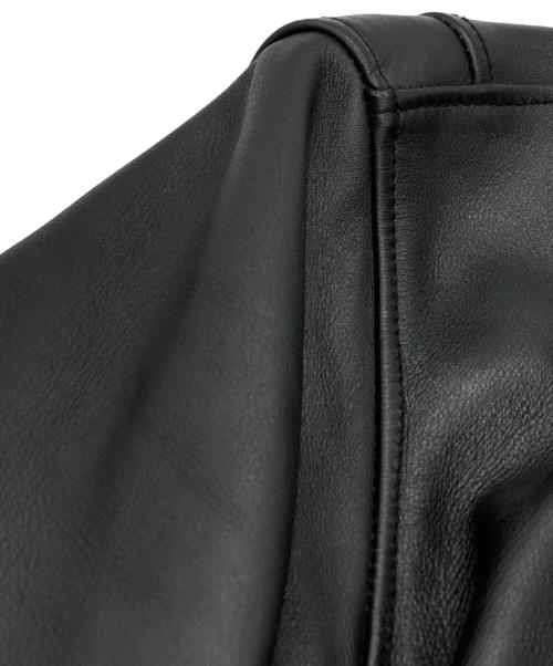 green label relaxing（グリーンレーベルリラクシング）green label relaxing (グリーンレーベルリラクシング) SC SOFT/COW S-ライダースジャケット ブラック サイズ:Sの古着・服飾アイテム