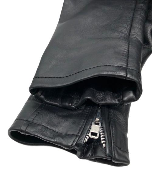 green label relaxing（グリーンレーベルリラクシング）green label relaxing (グリーンレーベルリラクシング) SC SOFT/COW S-ライダースジャケット ブラック サイズ:Sの古着・服飾アイテム