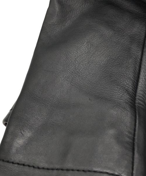 green label relaxing（グリーンレーベルリラクシング）green label relaxing (グリーンレーベルリラクシング) SC SOFT/COW S-ライダースジャケット ブラック サイズ:Sの古着・服飾アイテム