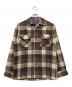PENDLETON（ペンドルトン）の古着「ウールチェックシャツ」｜ブラウン