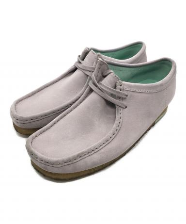 中古・古着通販】CLARKS (クラークス) ワラビーシューズ グレー サイズ
