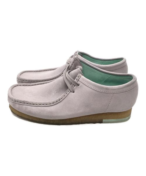 CLARKS（クラークス）CLARKS (クラークス) ワラビーシューズ グレー サイズ:UK8の古着・服飾アイテム