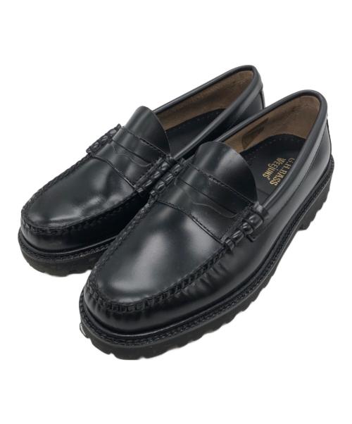 G.H.BASS（ジーエイチバス）G.H.BASS (ジーエイチバス) モカシンウィージャン 90S ブラック サイズ:6の古着・服飾アイテム