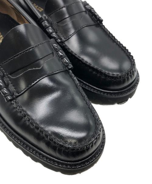 G.H.BASS（ジーエイチバス）G.H.BASS (ジーエイチバス) モカシンウィージャン 90S ブラック サイズ:6の古着・服飾アイテム