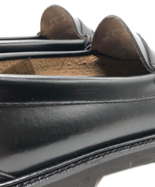 G.H.BASS（ジーエイチバス）G.H.BASS (ジーエイチバス) モカシンウィージャン 90S ブラック サイズ:6の古着・服飾アイテム