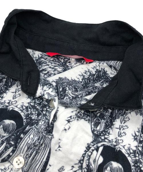 graniph（グラニフ）graniph (グラニフ) 総柄シャツ ホワイト サイズ:Fの古着・服飾アイテム