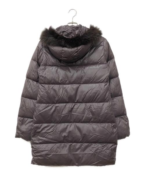 DUVETICA（デュベティカ）DUVETICA (デュベティカ) KAPPAファーダウンコート パープル サイズ:40の古着・服飾アイテム
