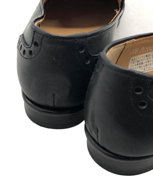 chausser（ショセ）chausser (ショセ) ローファー ウイングチップタッセルレザー ブラック サイズ:23 1/2の古着・服飾アイテム