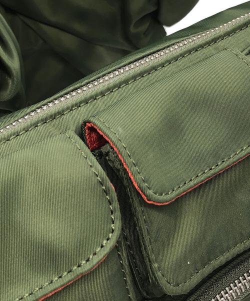 Ameri VINTAGE（アメリヴィンテージ）Ameri VINTAGE (アメリヴィンテージ) 2WAY SHOULDER MILITARY BAG グリーン サイズ:下記参照の古着・服飾アイテム