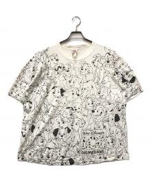DISNEY（ディズニー）の古着「プリントTシャツ」｜ホワイト