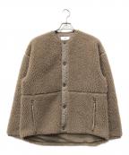 HYKEハイク）の古着「FAUX SHEARLING JACKET」｜ベージュ