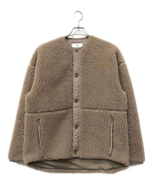 HYKE（ハイク）HYKE (ハイク) FAUX SHEARLING JACKET ベージュ サイズ:2の古着・服飾アイテム